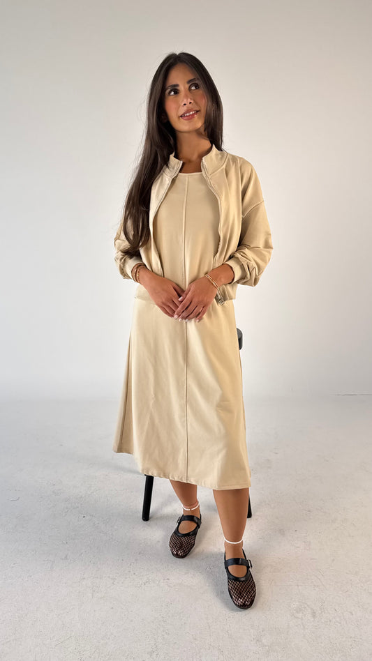 Bomber Dress Set