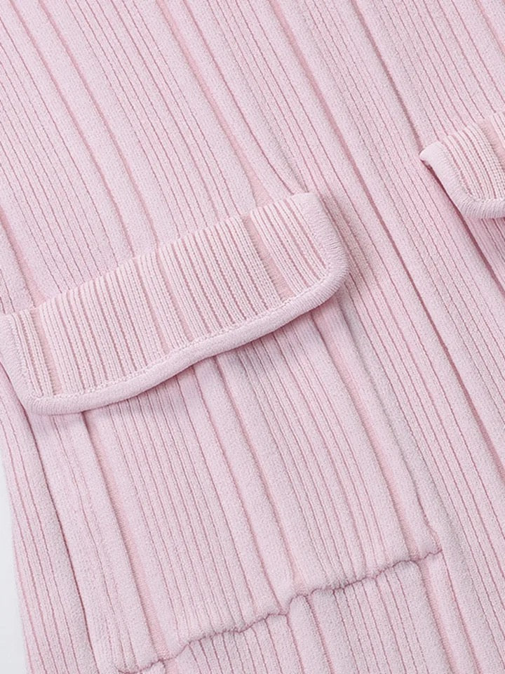 Pink knitted Dress