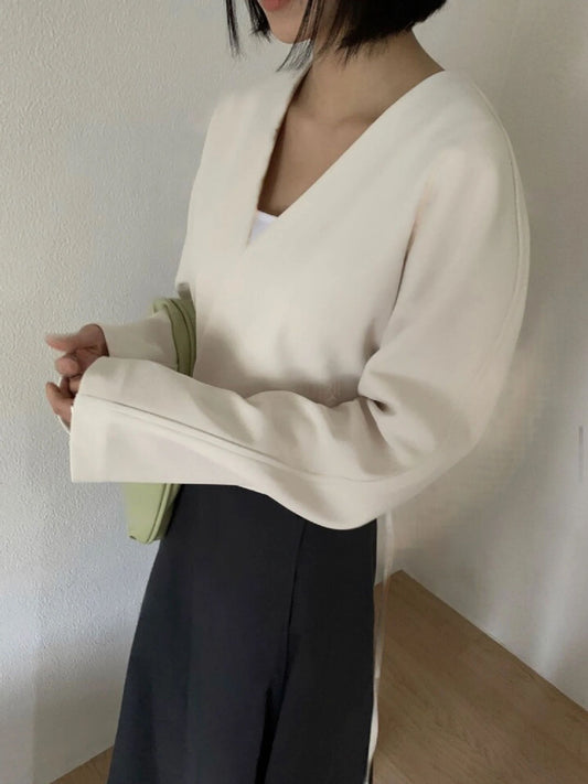 Ivory crop Top