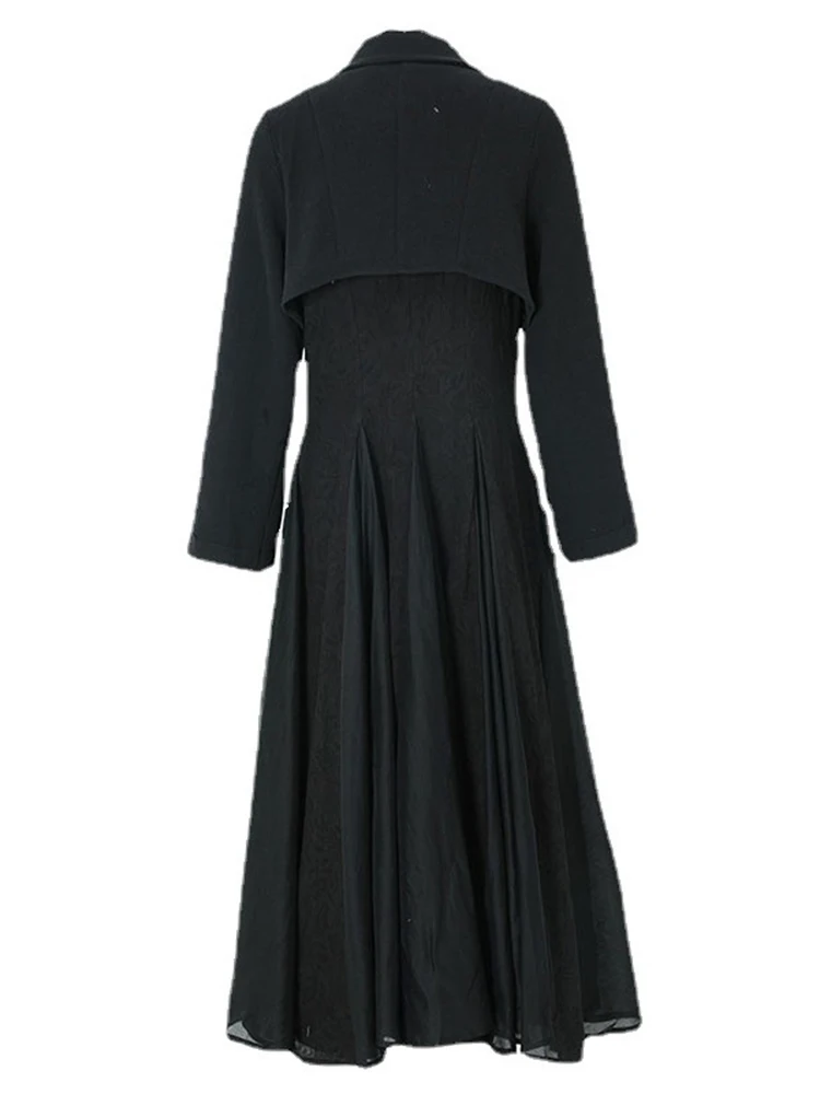 Layered Black Dress